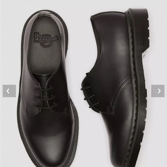 Dr. Martens 1461 MONO SMOOTH LEATHER OXFORD SHOES 8 Men’s - Picture 2 of 16
